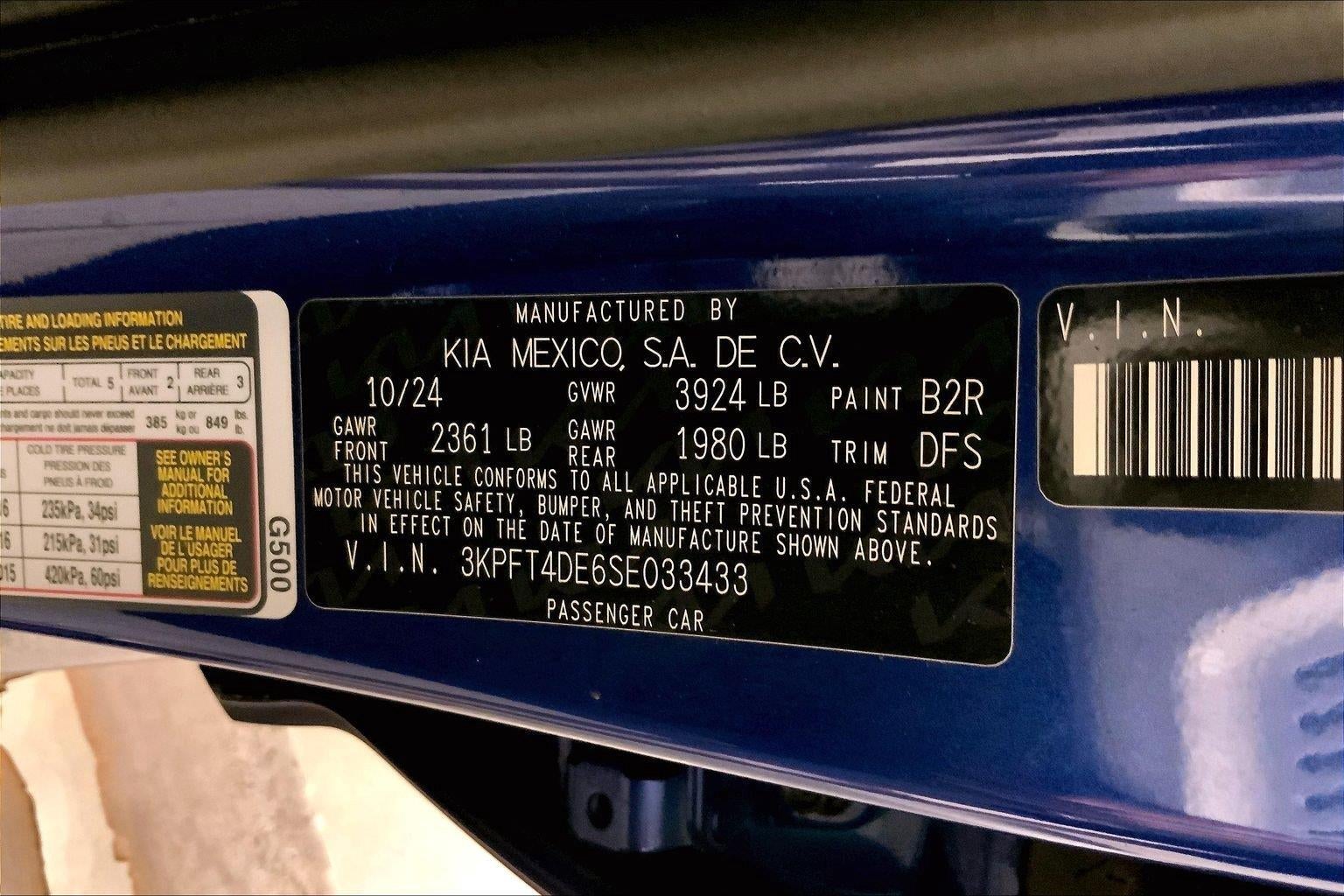 2025 Kia K4 LXS