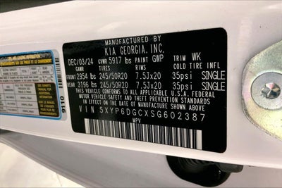 2025 Kia Telluride S