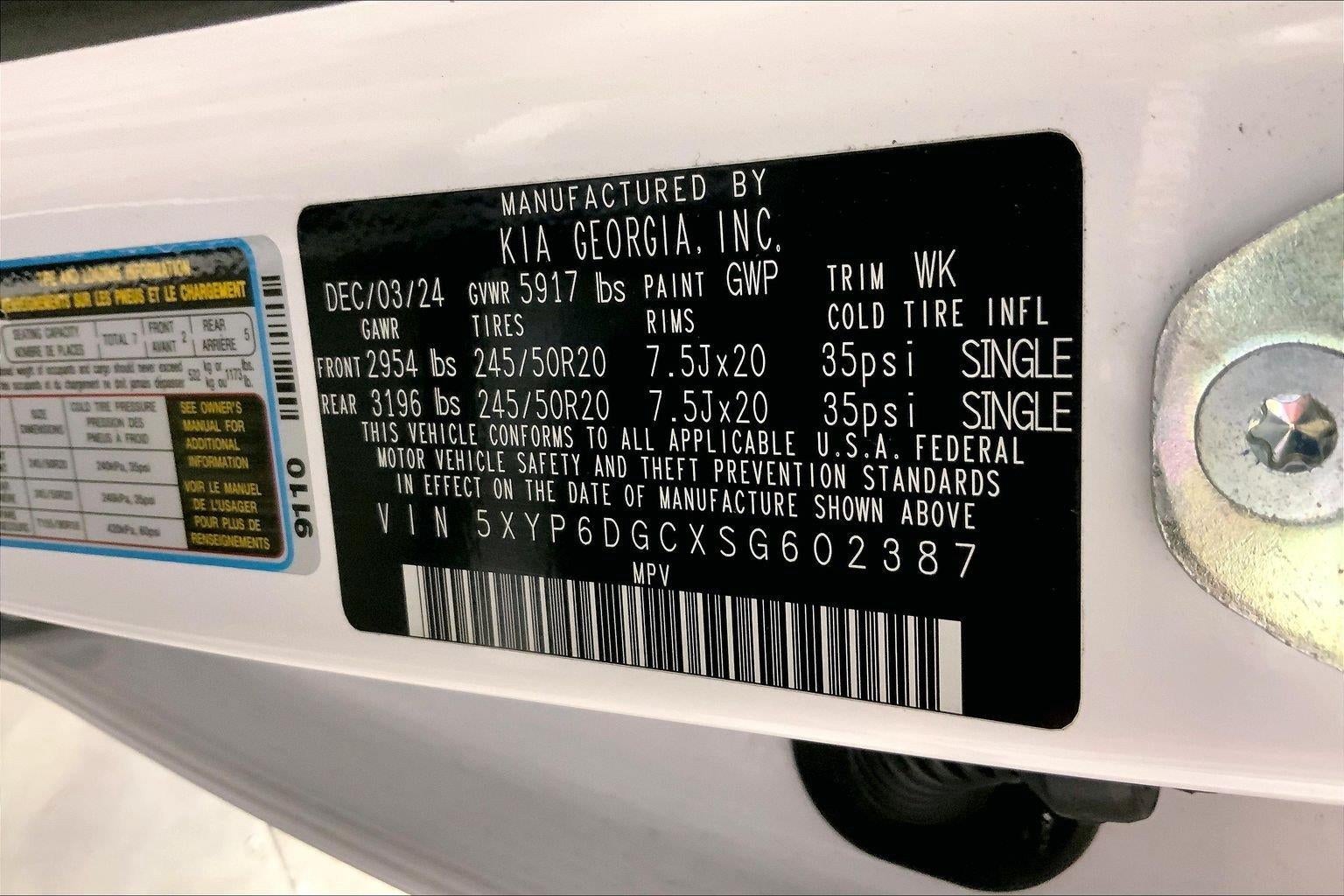2025 Kia Telluride S