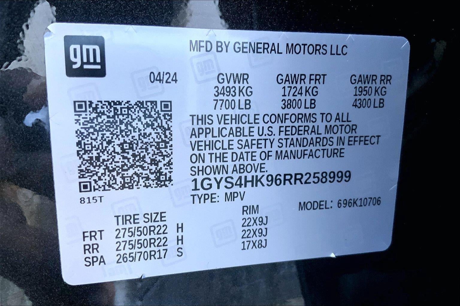 2024 Cadillac Escalade V-Series