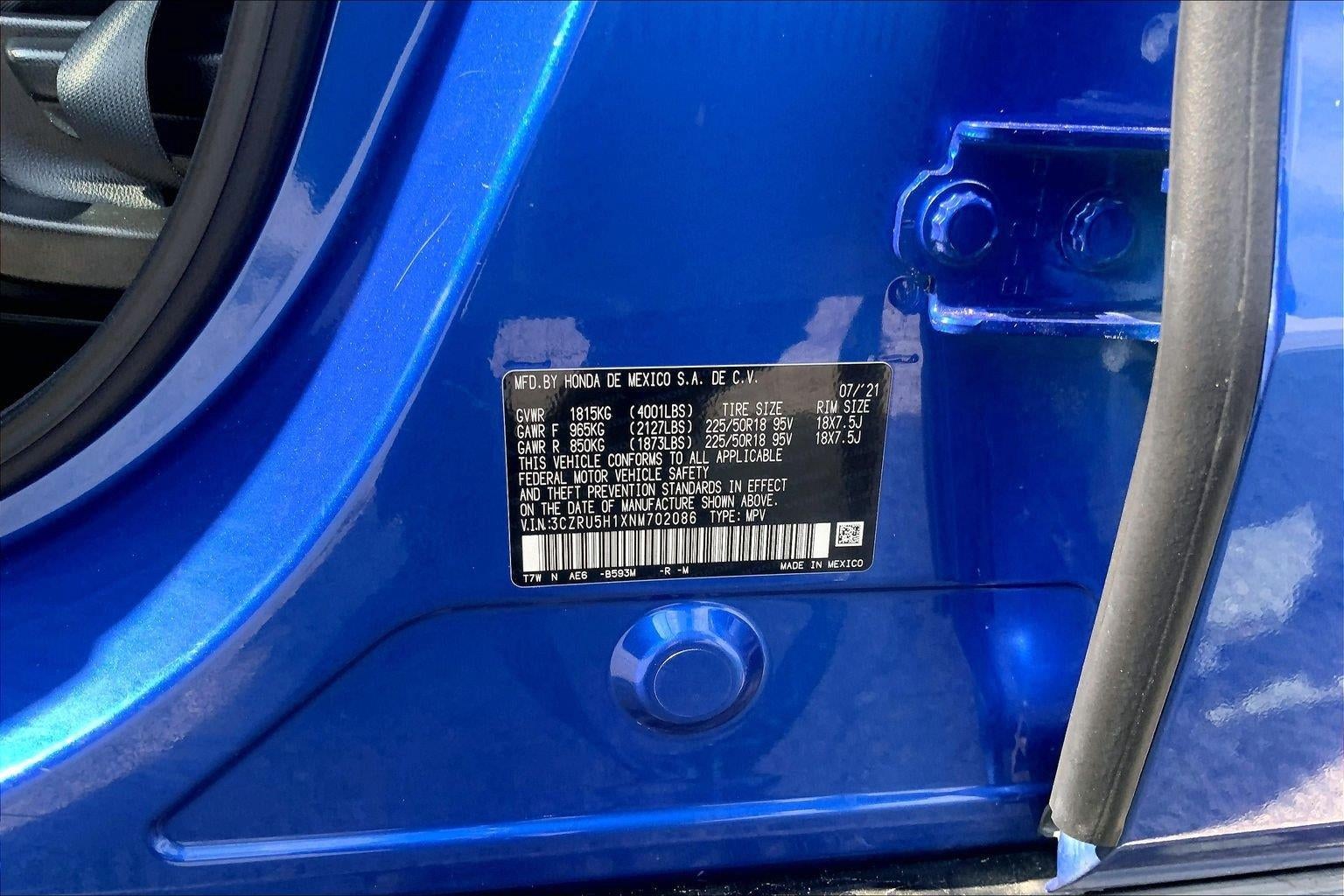2022 Honda HR-V Sport