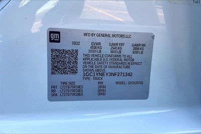 2022 Chevrolet Silverado 2500 HD LT