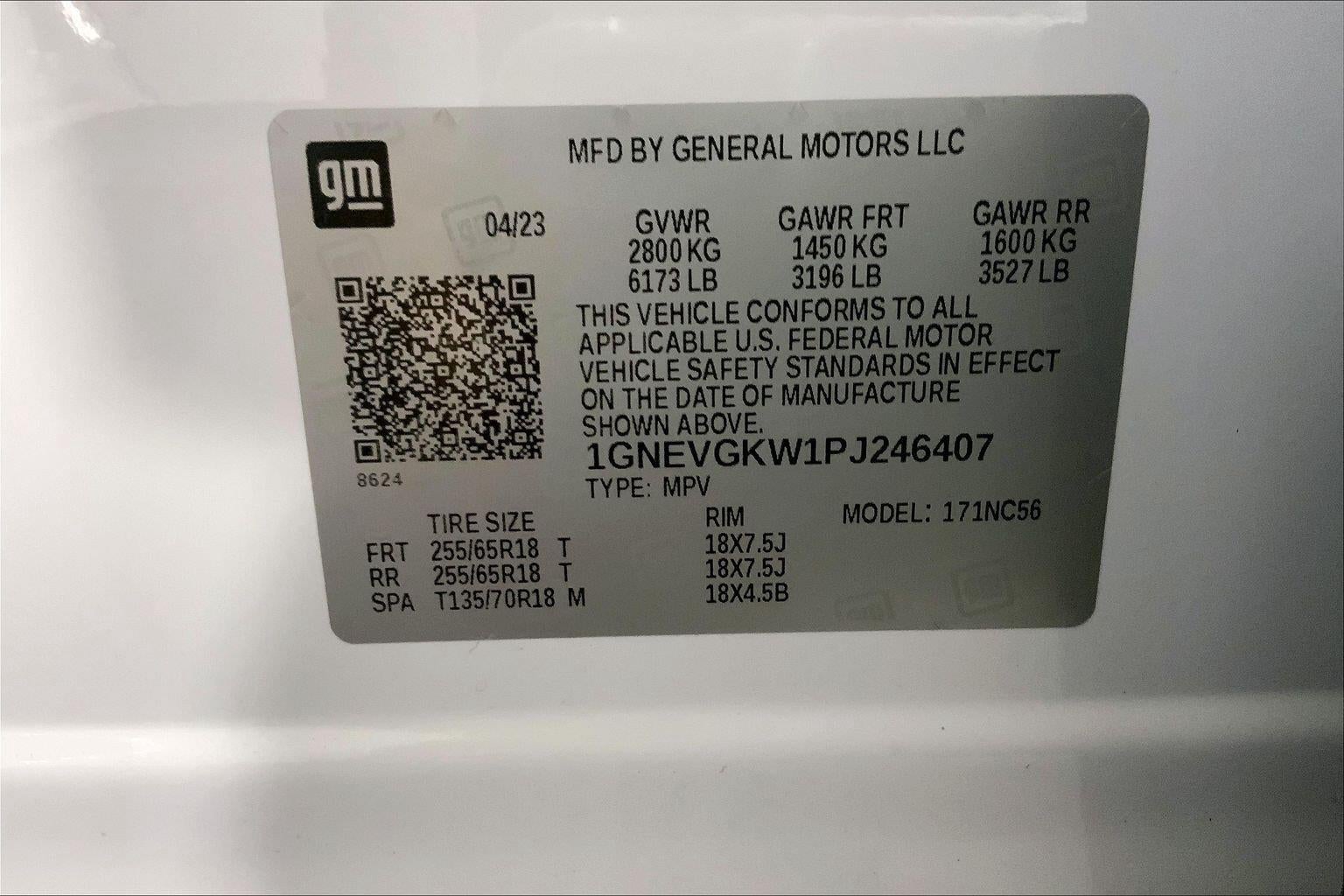 2023 Chevrolet Traverse LT Cloth