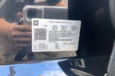2018 Chevrolet Tahoe LT