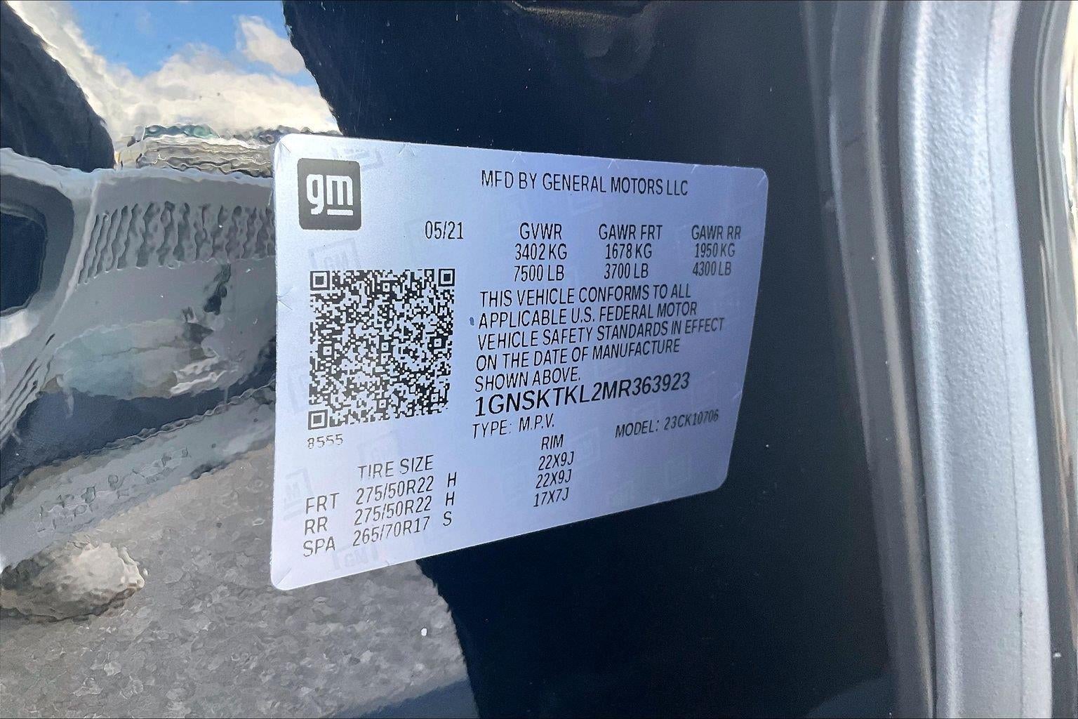 2021 Chevrolet Tahoe High Country