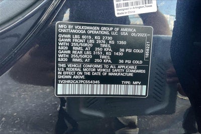 2023 Volkswagen Atlas 3.6L V6 SE w/Technology