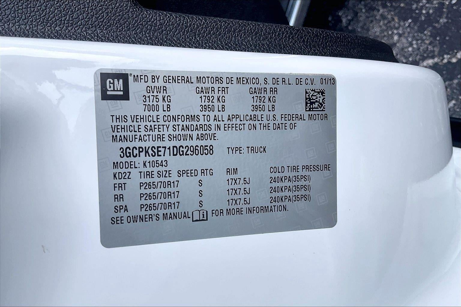2013 Chevrolet Silverado 1500 LT
