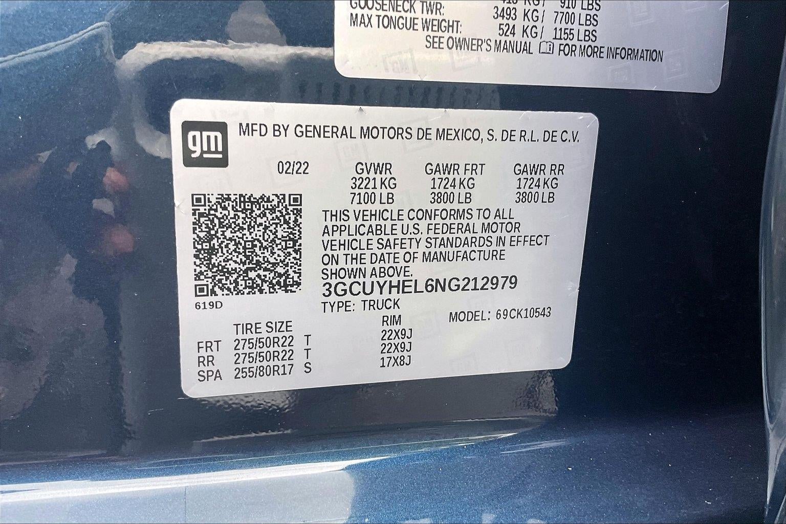 2022 Chevrolet Silverado 1500 LTD High Country