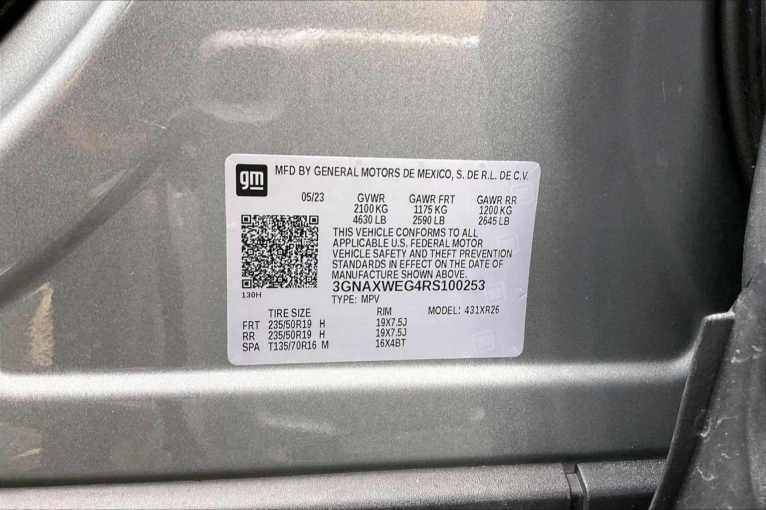 2024 Chevrolet Equinox RS