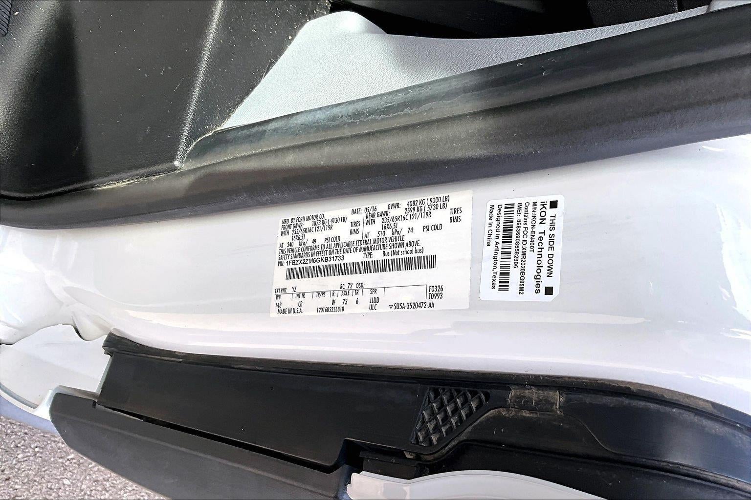 2016 Ford Transit Wagon XL