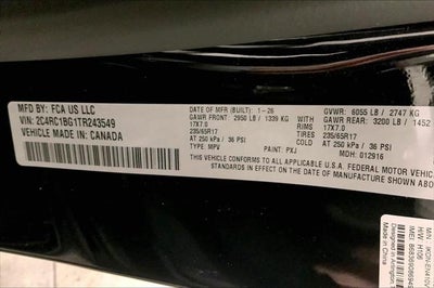 2026 Chrysler Pacifica Select