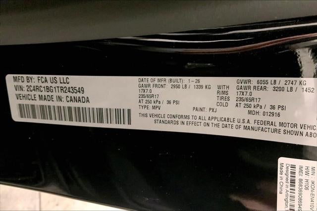 2026 Chrysler Pacifica Select