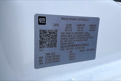 2025 Chevrolet Express Passenger 1LS
