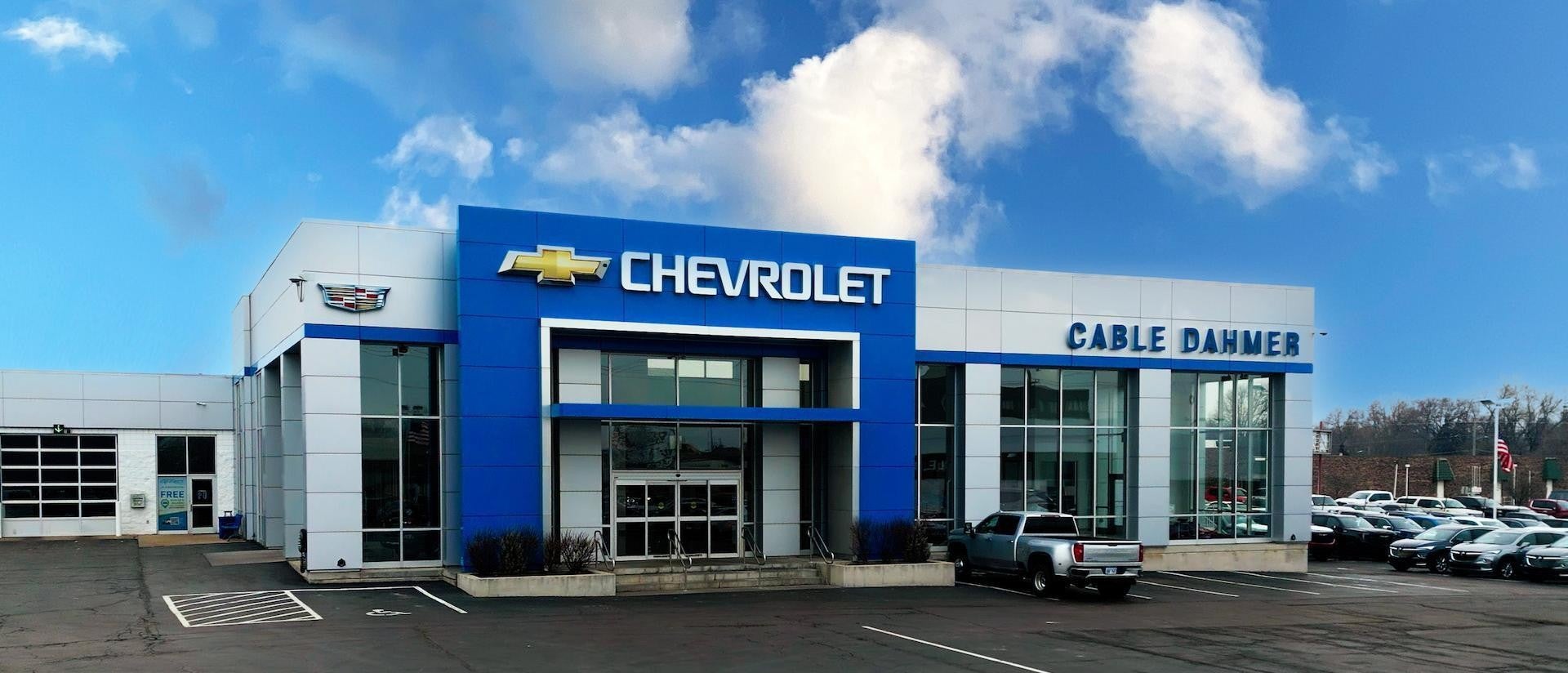 Outside view of Cable Dahmer of Topeka Chevy Dealership